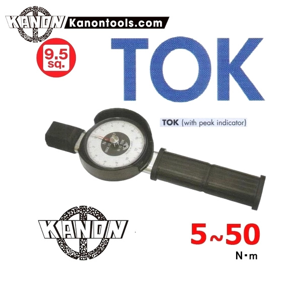 Cờ lê lực kim chỉ 5-50Nm Kanon N50TOK-G (đầu nối khẩu 3/8 inch) Chính hãng Cờ lê lực kim chỉ 5-50Nm Kanon N50TOK-G (đầu nối khẩu 3/8 inch) Chính hãng