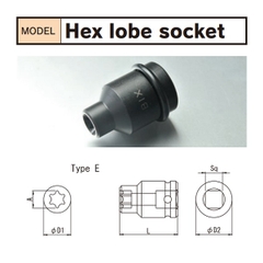 Đầu khẩu BiX 3/8 BP305E