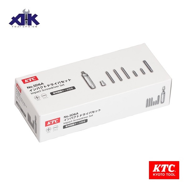 sd6-packing Bộ tô vít đóng, hộp nhựa, SD6A, thay thế mã SD6