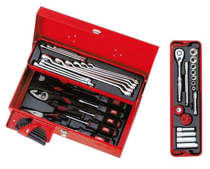 sk3434s-1 Bộ dụng cụ KTC SK3434S, bộ dụng cụ xách tay, bộ dụng cụ 43 chi tiết của KTC