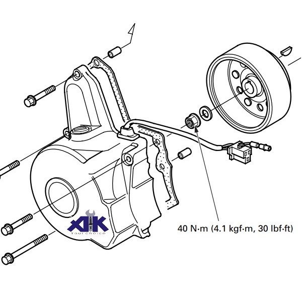 vo-lang-dien-1 Xiết ốc vô lăng điện, ốc bánh đà, xiết ốc bánh đà, ốc vô lăng điện xe máy